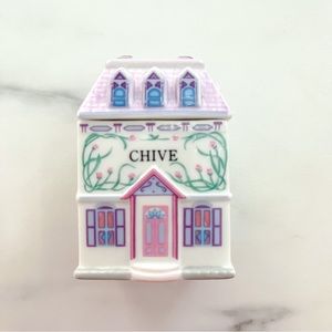 Lenox Village Chive Spice Container